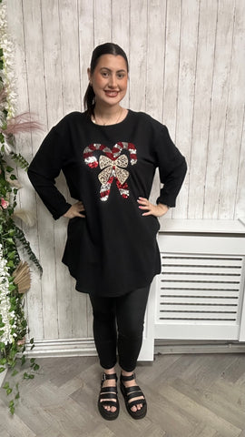 Candy cane Black onesize 16-20 £22.99