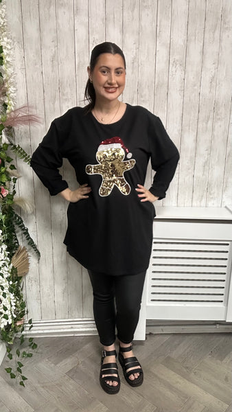 Gingerbread Black Onesize 16-20 £22.99