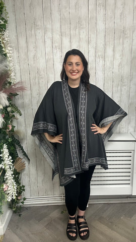 Reversible poncho £22.99