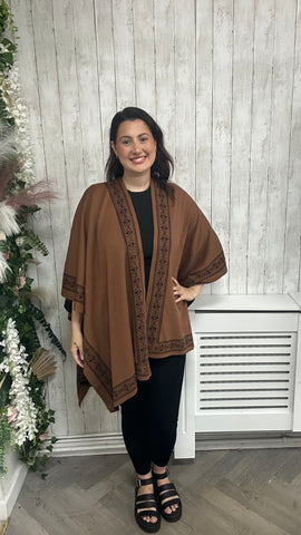 Reversible poncho £22.99