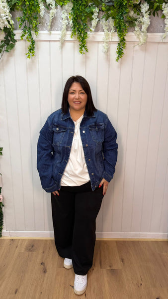 Dark denim jacket £24.99