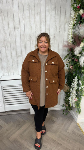 Chloe Shacket Onesize 18-24 £29.99