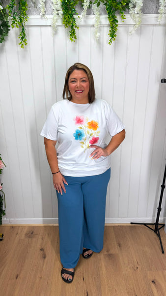 Wide-leg-trousers onesize 16-24 £21.99