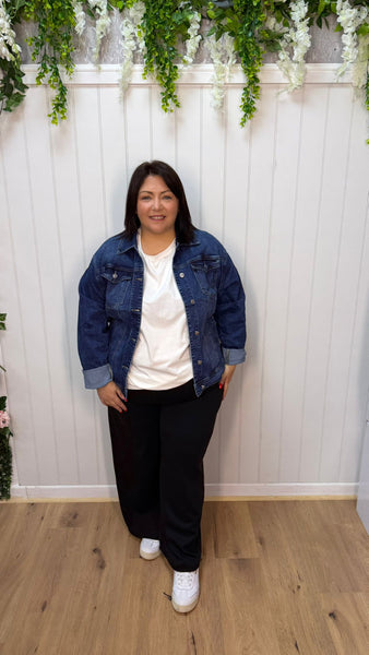 Dark denim jacket £24.99