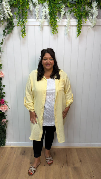 Cheesecloth shirt lemon fits upto 24 £23.99