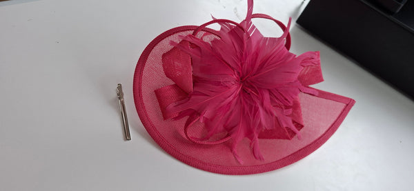 Fascinator pink £8
