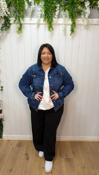 Dark denim jacket £24.99