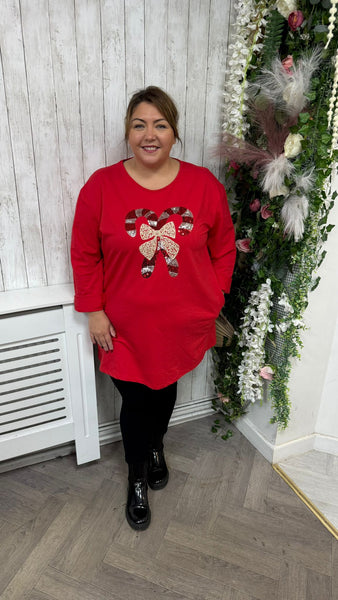 Candy cane Red Onesize 18-24 £22.99