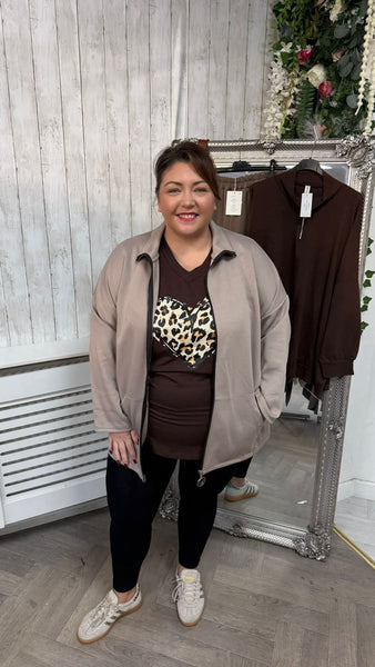 Heart lep brown Onesize 16-24 £17.99