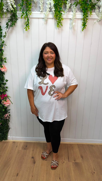 Love T-shirt onesize 16-24 £17.99