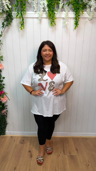 Love T-shirt onesize 16-24 £17.99