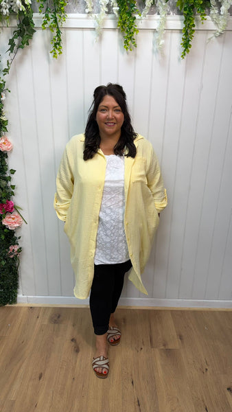 Cheesecloth shirt lemon fits upto 24 £23.99