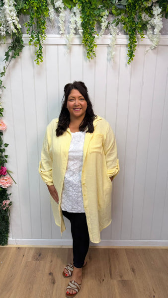 Cheesecloth shirt lemon fits upto 24 £23.99