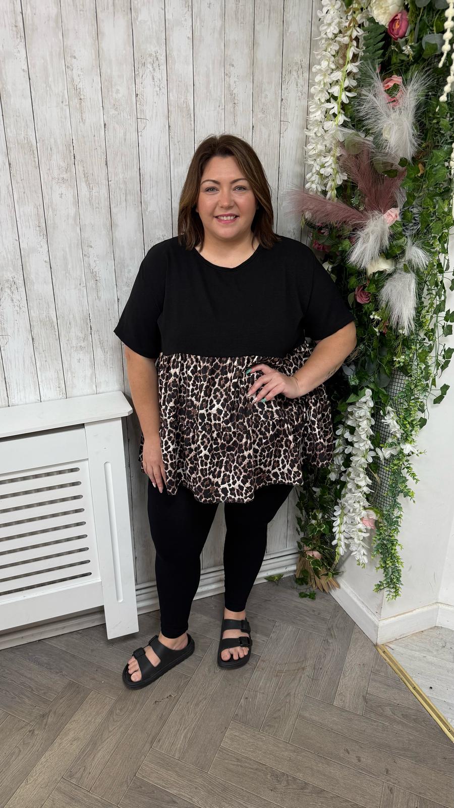 Black leggings Onesize 14-24 £7.99