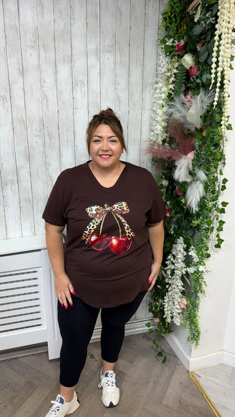 Cherry brown onesize 16-24 £17.99