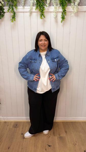 Light denim jacket £24.99