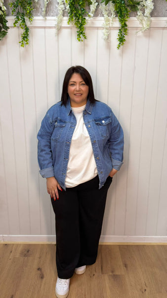 Light denim jacket £24.99
