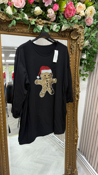 Gingerbread Black Onesize 16-20 £22.99