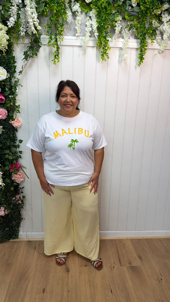 Cheesecloth lemon trousers Onesize 16-24 £21.99