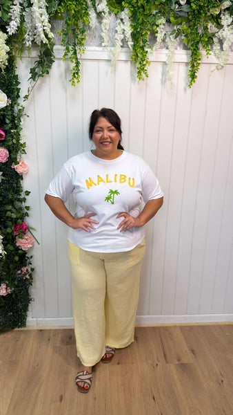 Cheesecloth lemon trousers Onesize 16-24 £21.99
