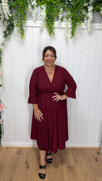 May Burgundy onesize 16-28 £29.99