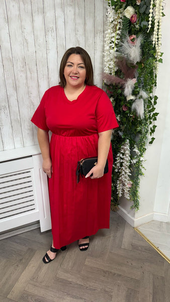 Laura Red Onesize 16-26 £28.99
