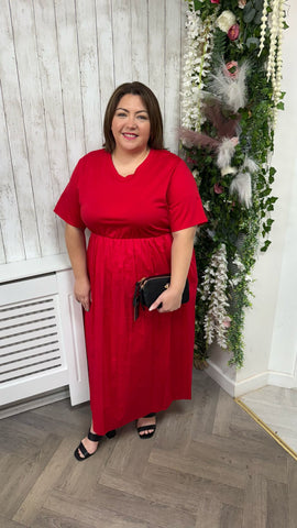 Laura Red Onesize 16-26 £28.99
