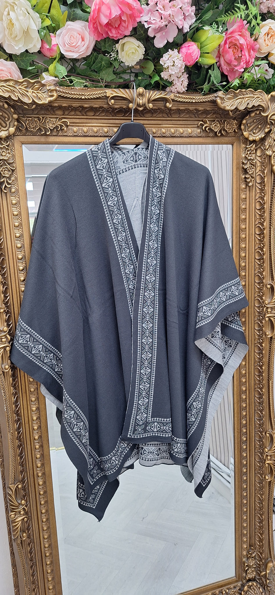 Reversible poncho £22.99