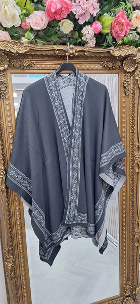 Reversible poncho £22.99
