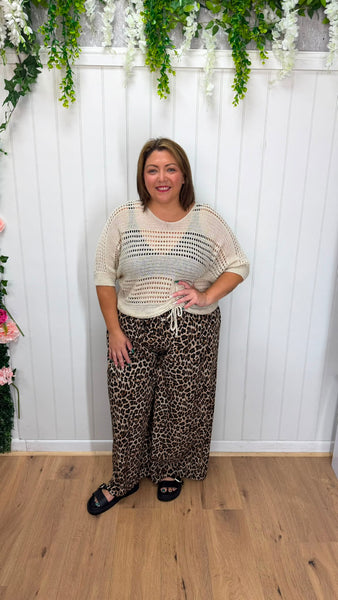 Leopard trousers Onesize 18-26 £21.99