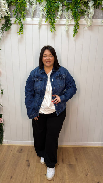 Dark denim jacket £24.99
