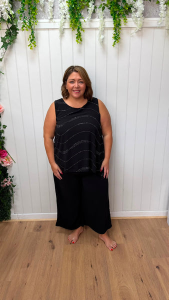Ankle grazer Wide-leg-trousers onesize 16-24 £21.99