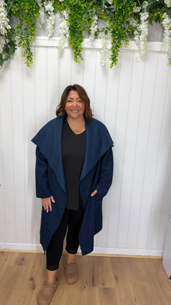 Boucle coat onesize 16-24 £24.99