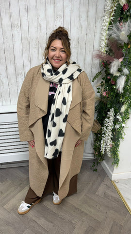 Hearts scarf