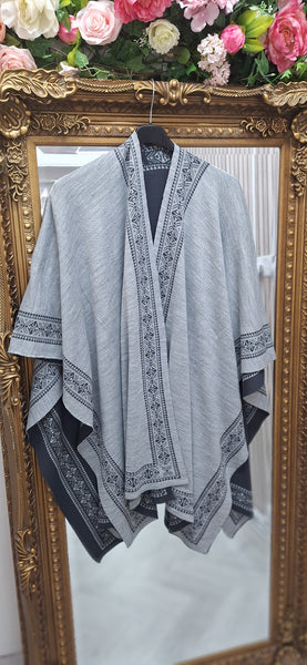 Reversible poncho £22.99