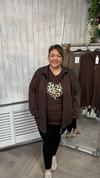 Heart lep brown Onesize 16-24 £17.99
