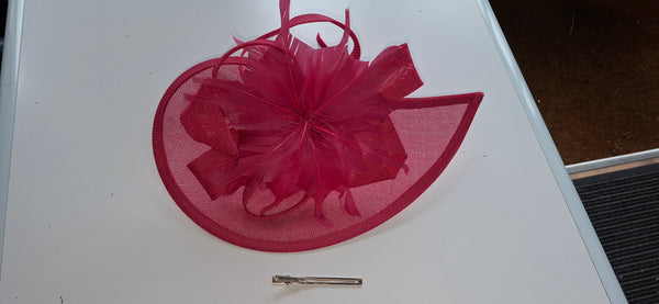 Fascinator pink £8