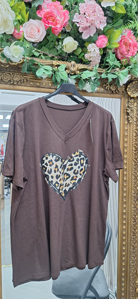 Heart lep brown Onesize 16-24 £17.99