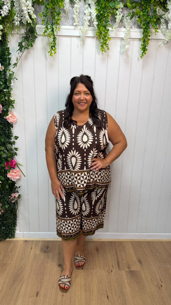 Ruth trousers brown Onesize 16-20 £15.99