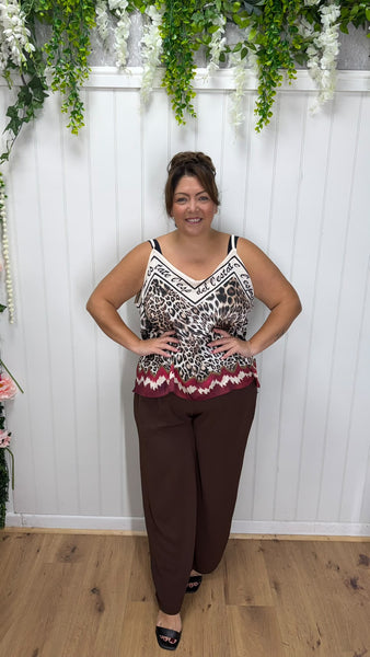 Wide-leg-trousers onesize 16-24 £21.99