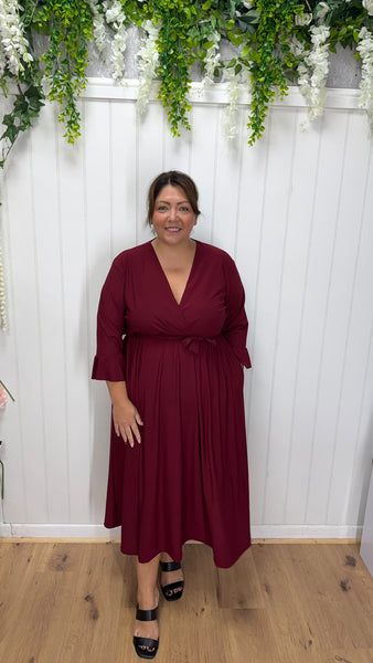 May Burgundy onesize 16-28 £29.99