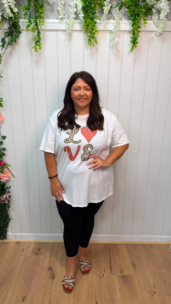 Love T-shirt onesize 16-24 £17.99