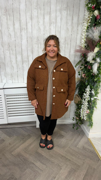 Chloe Shacket Onesize 18-24 £29.99