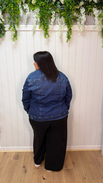 Dark denim jacket £24.99