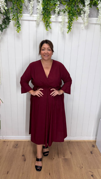 May Burgundy onesize 16-28 £29.99